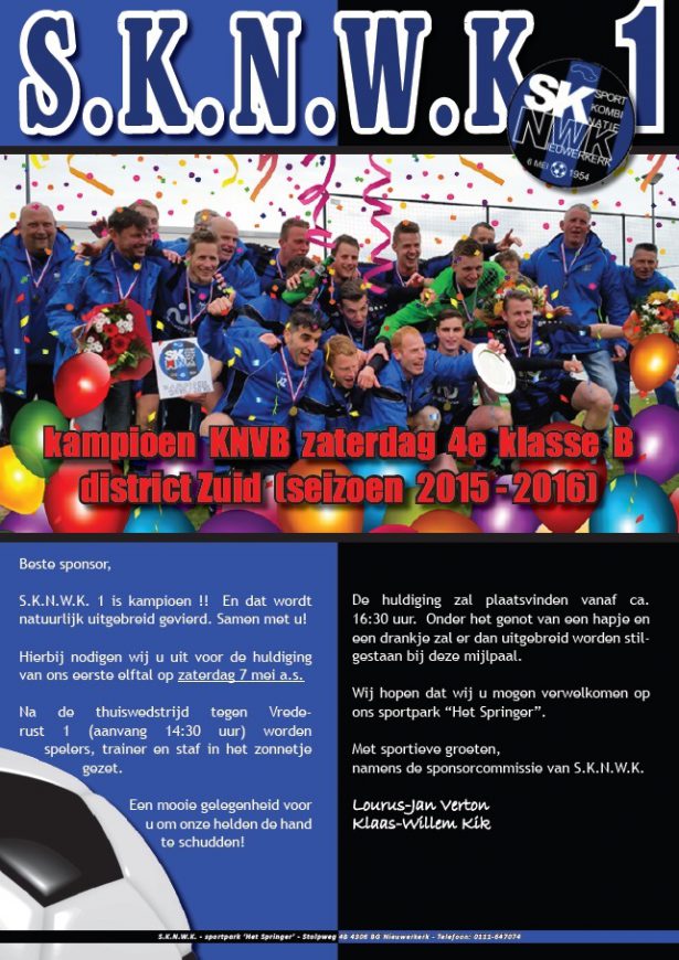 Flyer kampioenschap SKNWK 1_2015_2016