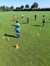 Laatste training S.K.N.W.K. JO11-1 van dit seizoen (18/110)
